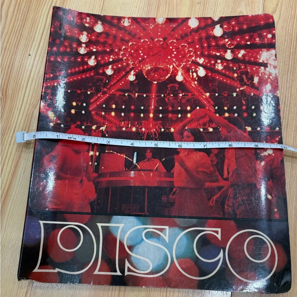 1978 Disco Retro Colad Holder Folder Vintage School Binder Cool Kids 70s